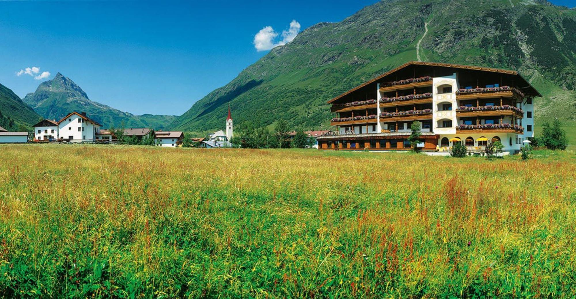 Alpenhotel Tirol Galtür Exterior foto